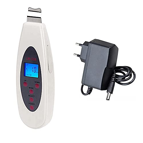 Aparelho Peeling Ultrassonico Purificador de pele Facial Limpeza Remoção Acne Spa Bivolt
