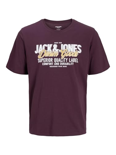 JACK & JONES Jjelogo Tee Ss Oneck 2 Col Aw25 Noos Pls - Plus Size