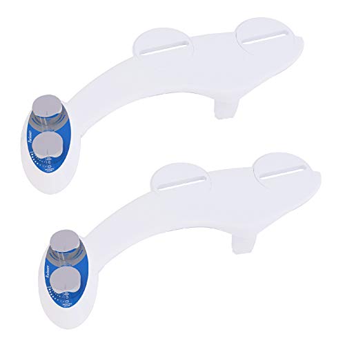 2 Pack Bidet Toilet Seat Attachment, Adjustable Water Pressure Bidet Sprayer for Toilet with 3 Modes, Non-Electric Bidet with Self-Cleaning Nozzles, Easy to Install. 2 Pack Bidet Toilet Seat Attachment, Adjustable Water Pressure Bidet Sprayer for Toilet with 3 Modes, Non-Electric Bidet with Self-Cleaning Nozzles, Easy to Install.