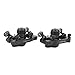 POENVFPO Disc Brake,2 PCS Aluminum Alloy Mountain Brake Kit Cable Puller Replacement Parts for Electric Scooter (Black)