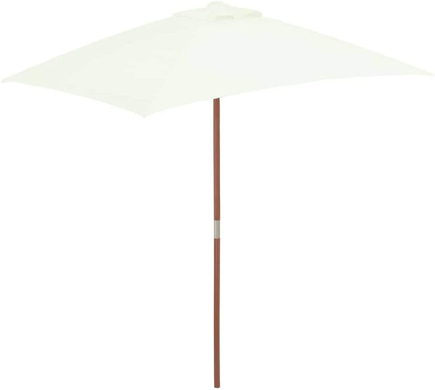 Parasol de jardin bois CLSDRZC contre la chaleur sur balcon et terrasse