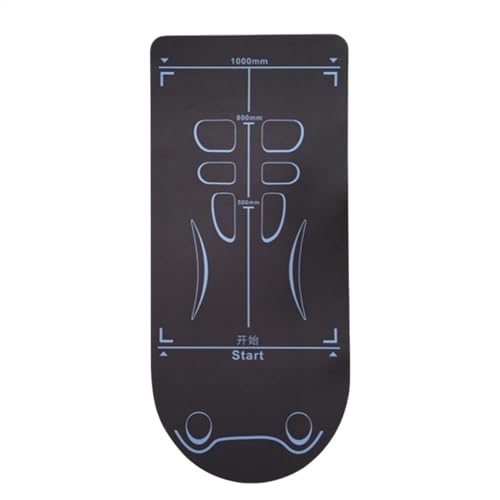 Tapete de yoga | Tapete de entrenamiento de yoga abdominal | Tapete grueso para rodillas con absorción de impactos | Tapete de ejercicio grueso de 4 mm con amortiguador de golpes | Tapete de gimnasio