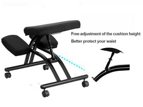 Chaise à genoux réglable contre le mal de dos au bureau - 7