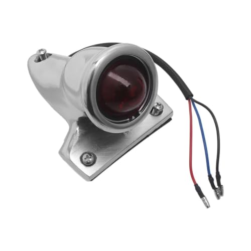 Feu arrière LED 12V support aluminium moto personnalisé stop indicateurs