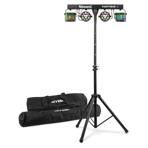 Beamz Partybar2 Sound Activated LED Disco Light Kit Cover