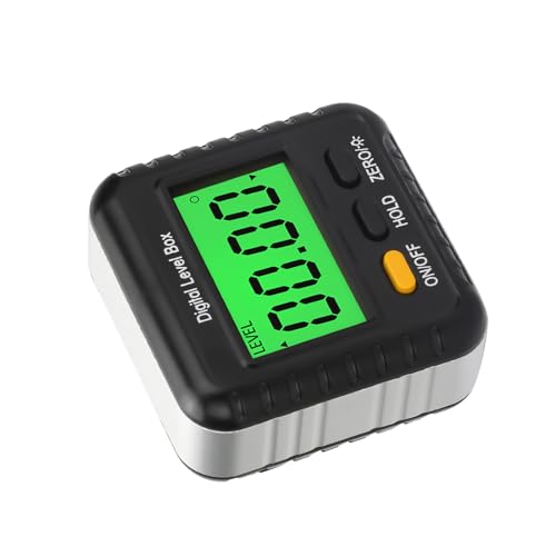 Multi-Functional Digital Level Box with LCD Display & Disk Magnet High Accuracy Angle Gauge Protractor for Construction