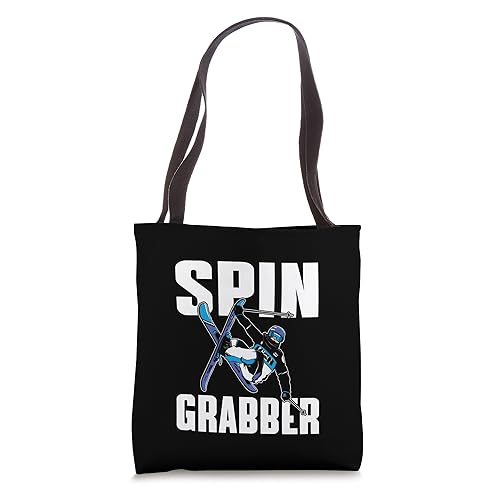 Spin Grabber Freestyle Skiing Wear Freestyle Skier Love Ski Tote