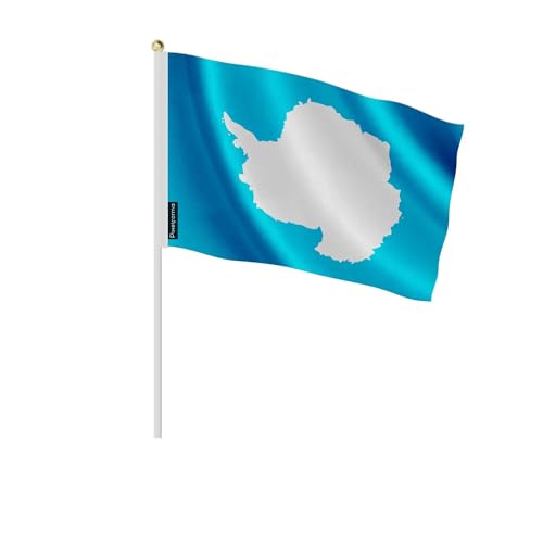 Drapeau Antarctique 30x45cm pavillon de table lot 100 pièces