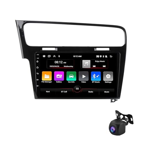 Autoradio Android 13 pour Golf 7 récepteur audio Premium avec écran tactile HD 9"