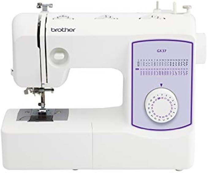Brother Sewing Machine, GX37, 37 Built-in Stitches, 6 Included Sewing Feet