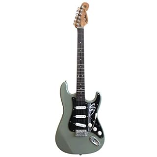Kenny Wayne Shepherd Green Stratocaster Mini Fender Replica Officially Licensed - Les Beatles, Paul McCartney, John Lennon, RIngo Starr, George Harrison