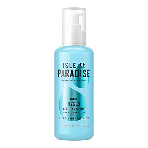Isle of Paradise HYGLO BODY, Self Tan Serum, (150 ml) Hydrating Self Tanning Serum, Natural Ingredients & Vegan