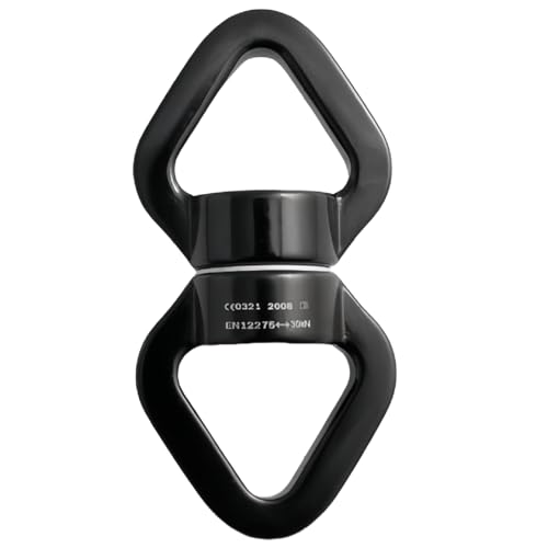 Émerillon de rotation 360 de haute précision en aluminium anodisé 30 KN