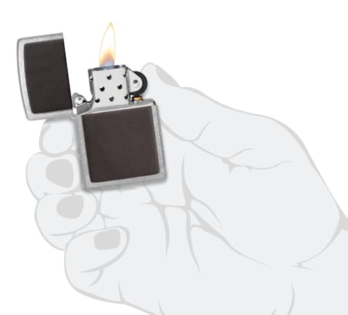 Encendedor Zippo clásico de latón con click miniatura 4