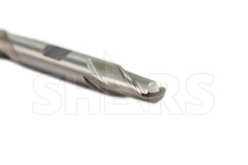 Shars 404-5984 3/8 Inch X 3/8 Inch Hss 2 Flute Double End Ball Nose End Mill New 404-5984 ! thumb #2