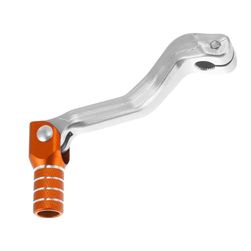 Levier de vitesse pliable moto Kayo T2 A ABSOPRO argenté orange