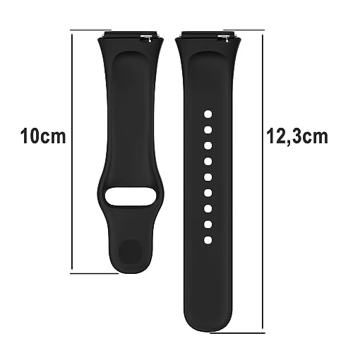 Pulseira compatível com Redmi Watch 3 Active cor:Preta