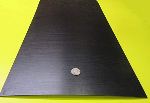 UHMW PE Black Sheet 1/16" .062" x 12" x 24" 2 Pcs
