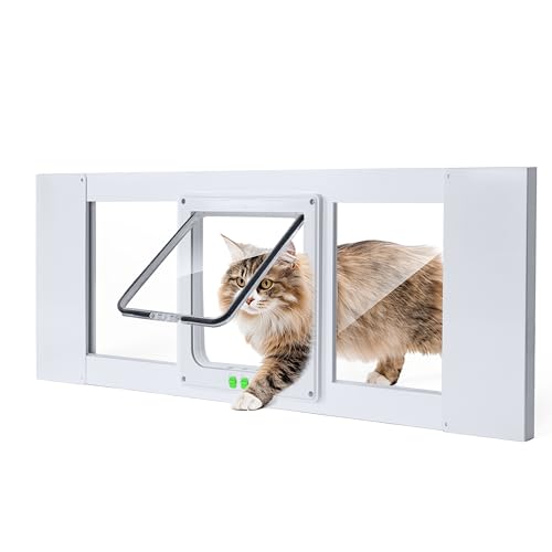 Solid Wood Cat Door for Window