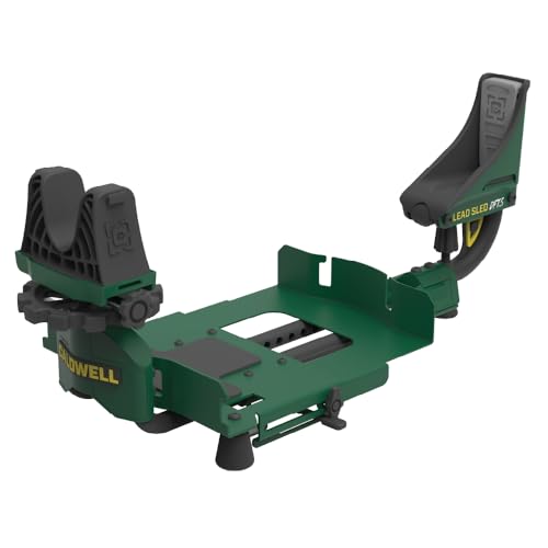 Caldwell Lead Sled DFT 3 with Dual Frame, Adjustable Length, Removeable Weights, for Shooting, Hunting, and Outdoors