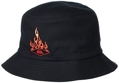 Quiksilver Boys Sun Protection Hat, Black Bucket Ruckous Youth, 1SZ