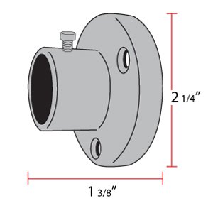 Heavy Duty Shower Curtain Rod (48