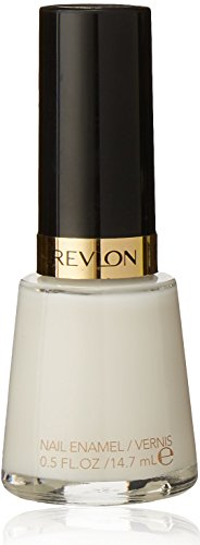 Image of REVLON Nail Enamel, Chip Resistant Nail Polish, Glossy Shine Finish, In White, 008 Ethereal, 0.5 Fluid Ounces