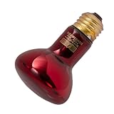 ジェックス EXO TERRA (エキゾテラ) ヒートグロー 赤外線照射スポットランプ 75W PT2142 赤い光 トカゲ類・リクガメ等 昼夜兼用集光型スポットランプ