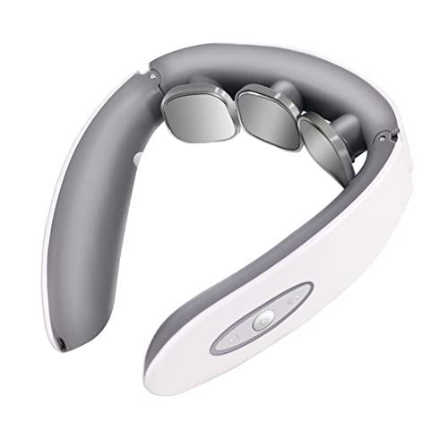 Nackenmassagegerät, Elektrische Nackenmassagegerät mit Wärme, 6 Modi 9 Intensitätsstufen, für Zuhause, Büro, Reise Cover