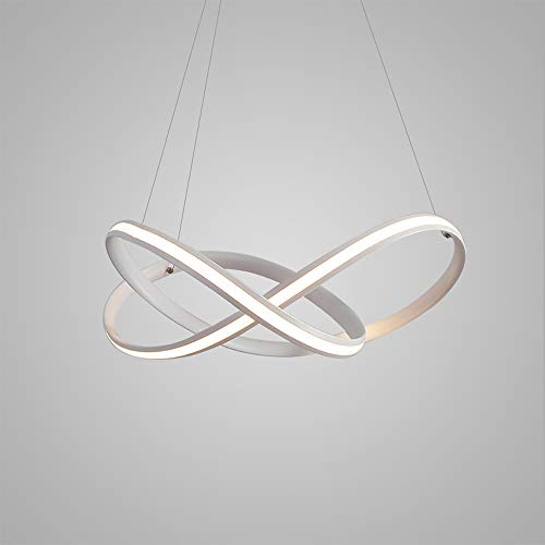 Lampe suspendue linéaire LED marron éclairage plafond restaurant