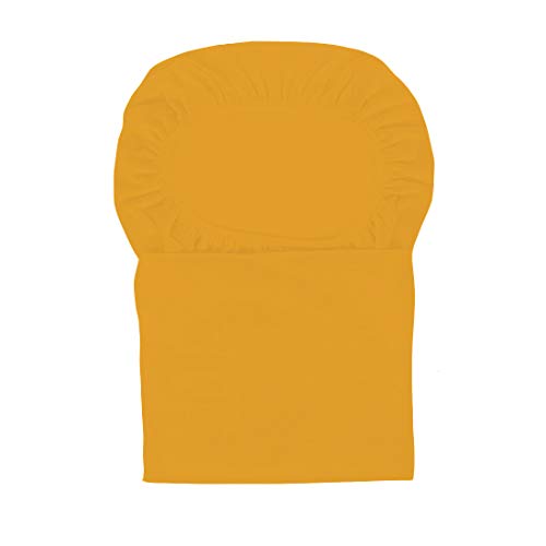 KELUINA Hoge rug Effen Stof Stretch XL Stoelhoezen voor Eetkamer, Spandex Grote Eetstoel Slipcovers voor Home Living… - Afbeelding 4