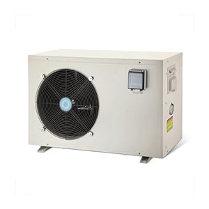 ECOPOOLTECH Swimming Pool Heaters for Above Ground Pool and In Ground Pools, Max 37,960BTU Up to 8000 gallons Pool Heat Pumps, fits 16/18/20ft Pools, 208~230V/60Hz