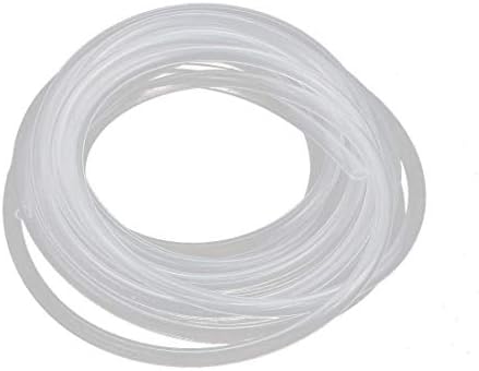 Yesallwas 3mm x 5mm 9.8ft Silicone Tube Flexible Silicone Rubber Tubing Water Air Hose Pipe for Pump Transfer (3mmX5mm 3M)