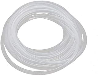Yesallwas 3mm x 5mm 9.8ft Silicone Tube Flexible Silicone Rubber Tubing Water Air Hose Pipe for Pump Transfer (3mmX5mm 3M)