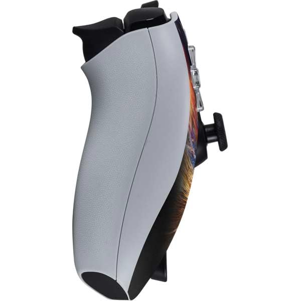 Skin Decal Vinyl Wrap for Cornhole Game Board Bag Toss/Pink Green Wild Flowers