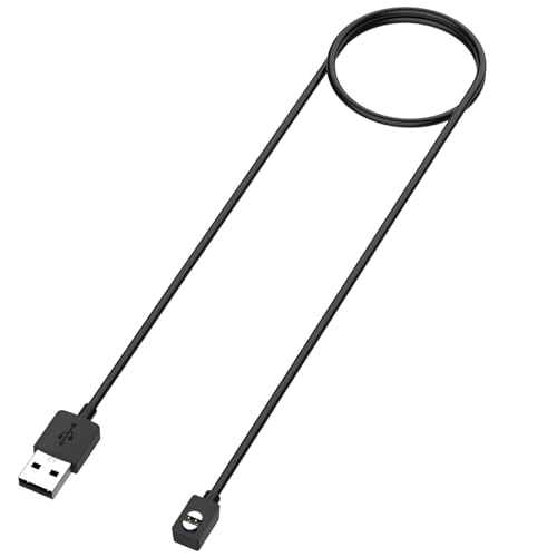 Cable de carga para SUUNTO Wing magnético negro de un metro de longitud 4
