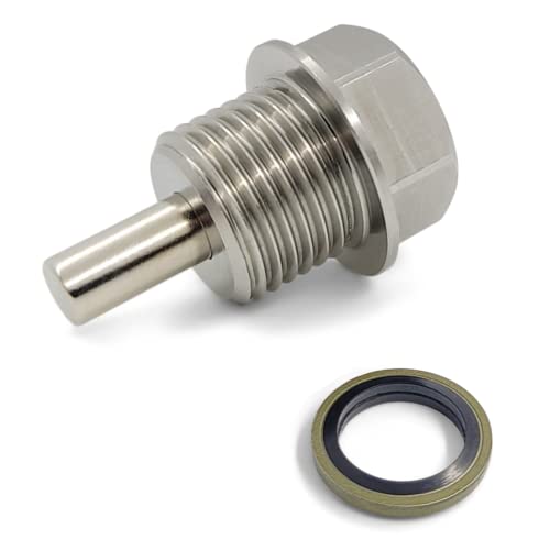 M16X1.5 Magnetic Oil Drain Plug-Bolt For Engine And Transmission - Compatible With Subaru-Renault-Amc-Mini Cooper-Volvo K-Motor Performance #TOP9