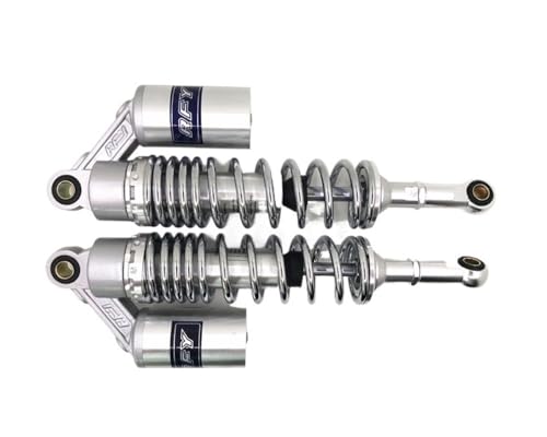 Amortisseur arrière universel 350mm pour moto tout-terrain gokart et suspension ATV argent