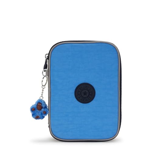 Kipling Capa feminina azul verdadeiro com 100 canetas, Céu brilhante, Medium, Casual
