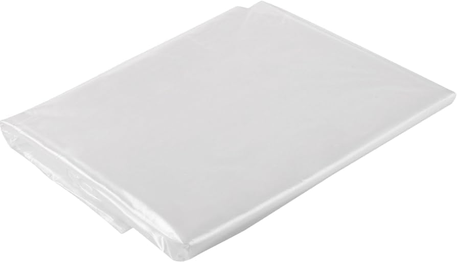 VG TARP Multipurpose Plastic Dust Covering Protection Sheet, 3.66m Width x 6.1m Long, for Home Packaging, Furniture, Wooden Flooring, AC, Fridge, Outdoor