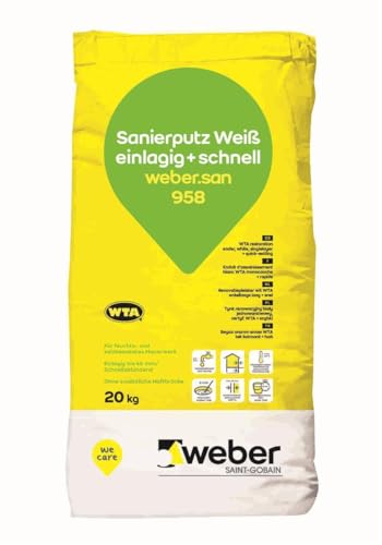Weber Sanierputz weber.san 958 Weiß 20kg
