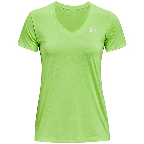 Image of Under Armour Womens Tech V-Neck Twist Short-Sleeve T-Shirt