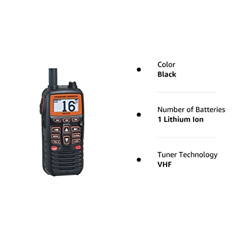 Standard Horizon Hx210 Hx210 6W Compact Floating Marine Handheld Vhf #TOP4