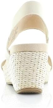 LifeStride womens Delta Wedge Sandal, Almond Milk, 8.5 Wide US | Image 3