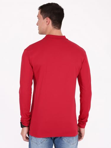Image of Macroman M-Series Men's Solid Regular Fit T-Shirt