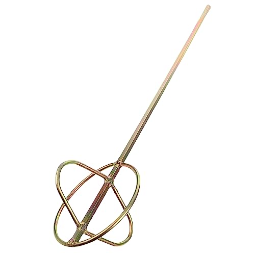 SOESFOUFU Electric Stirrer Mixing Paddle for Drill Drywall Mud Mixer Paint and Cement Stirring Rod Long Drill Attachment Paddle