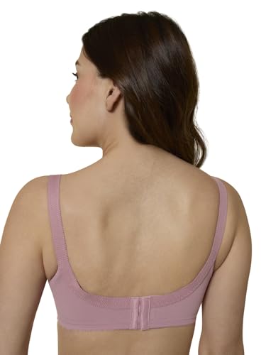 Image of Triumph Doreen Wireless Women Bra Non Wired and Non Padded Full Coverage Lace Support Bra High Center Bridge & Power-Net Side Panels Adjustable Straps Everyday Comfort Bra Pack of 1