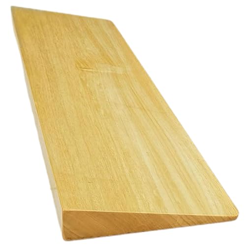 Rampe de seuil en bois pour sécuriser le passage des fauteuils roulants