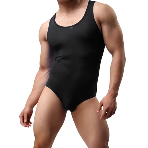 Traje de baño elástico masculino que evita rozaduras en fitness interior y exterior