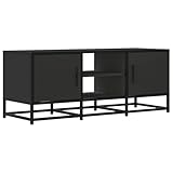 【Superficie estable y resistente:】 La robusta superficie es ideal para colocar el televisor y el equipo de música o algunos objetos decorativos como jarrones o macetas.